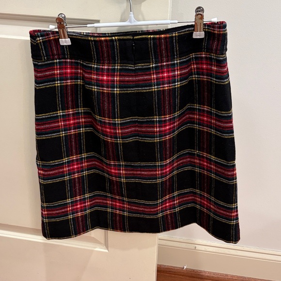 J. Crew Tartan Plaid Wool-Blend A-line Mini Skirt/NWT/6 - Picture 14 of 14